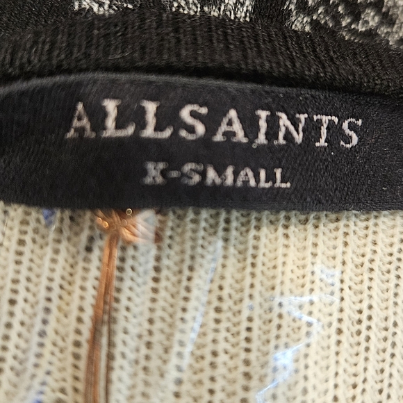 AllSaints Lex Rose Mini Print Dress Size XS - Picture 6 of 6